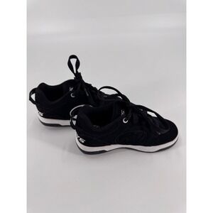 Kids Heelys Black Suede Lace Up Wheeled Sneakers Shoes Youth Size 13